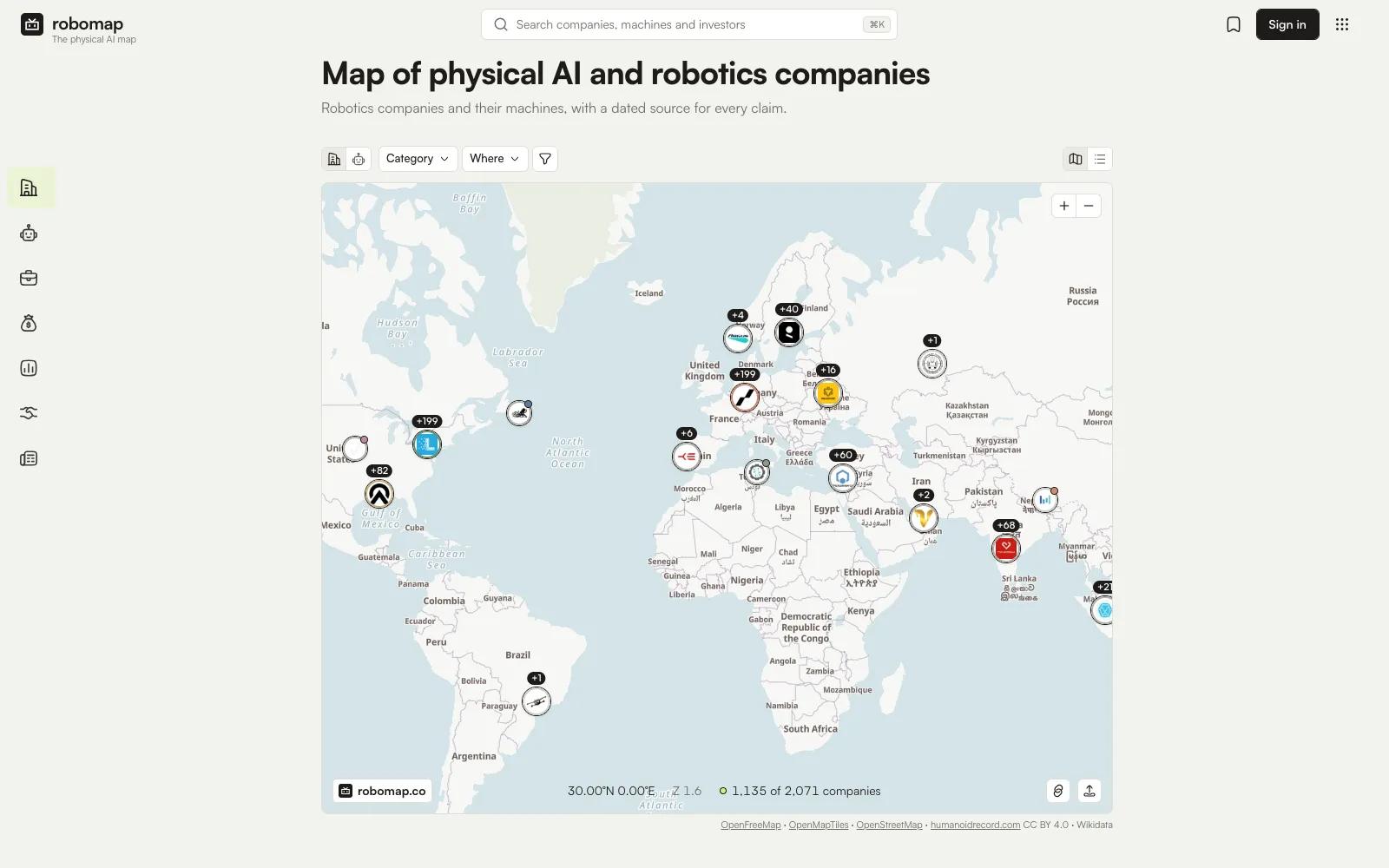 robomap.co screenshot